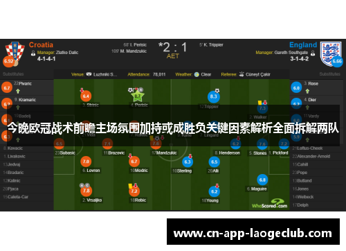 今晚欧冠战术前瞻主场氛围加持或成胜负关键因素解析全面拆解两队
